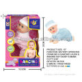 10 inch battery operated sucking crawling doll with song ,battery operated baby dolls with sound